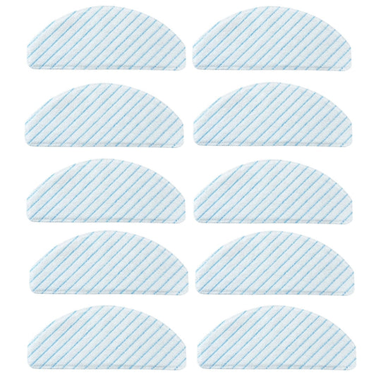 10 PCS Rag Mop Cloths For Ecovacs Deebot T8 Series