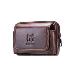 BULL CAPTAIN Leather Multifunctional Waist Bag For Men, Brown-05, Brown-07, Brown-08, Brown-10, Brown-04, Brown-06, Brown-09, Black-05, Black-07, Black-08, Black-10, Black-04, Black-09