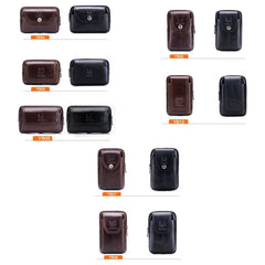 BULL CAPTAIN Leather Multifunctional Waist Bag For Men, Brown-05, Brown-07, Brown-08, Brown-10, Brown-04, Brown-06, Brown-09, Black-05, Black-07, Black-08, Black-10, Black-04, Black-09