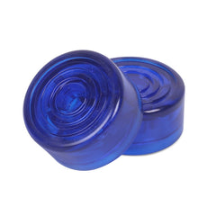 10 PCS JT1808 Electric Guitar Tuner Pedal Cap, Yellow, Red, Purple, Green, Orange, Deep Blue, Light Blue, Black