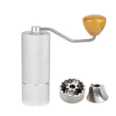 CNC Stainless Steel Hand Crank Coffee Bean Grinder