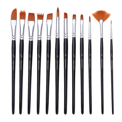 18 In 1 Multipurpose Nylon Hair Watercolor Paintbrush Acrylic Paintbrush