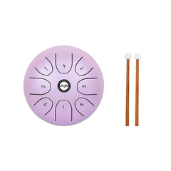 Shuffle SD-5 5.5 Inch Steel Tongue Carefree Empty Drum Percussion Instrument, Shuffle Yellow, Shuffle Pink, Shuffle Purple, Shuffle Green