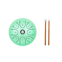 Shuffle SD-5 5.5 Inch Steel Tongue Carefree Empty Drum Percussion Instrument, Shuffle Yellow, Shuffle Pink, Shuffle Purple, Shuffle Green