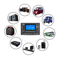 116BT LCD Lyrics Display Bluetooth Module Amplifier MP3 Decoder Board, 116BT