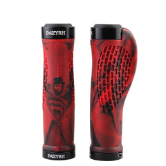 MZYRH 1pair Mountain Bike Bicycle Handlebar Grips Protective Covers, MZYRH White and Blue, MZYRH Black and Yellow, MZYRH Dark Green, MZYRH  Black and Red, MZYRH  Black and White, MZYRH  Black Blue