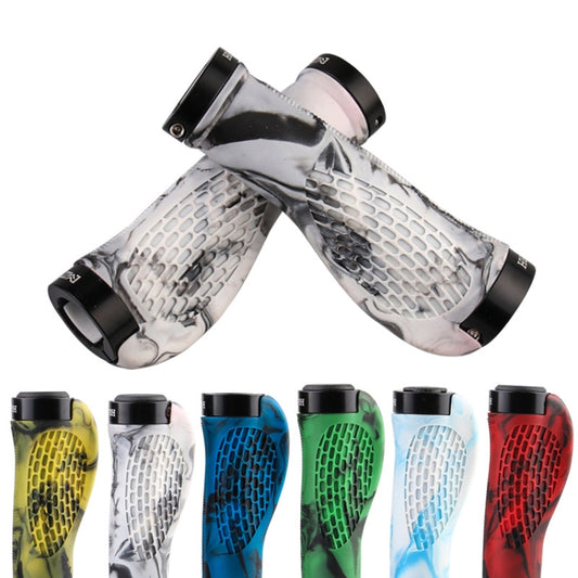 MZYRH 1pair Mountain Bike Bicycle Handlebar Grips Protective Covers, MZYRH White and Blue, MZYRH Black and Yellow, MZYRH Dark Green, MZYRH  Black and Red, MZYRH  Black and White, MZYRH  Black Blue