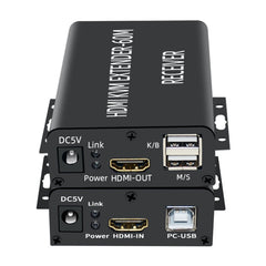 BW-HKE60A HDMI 60m KVM With USB Extender Support POE Single-End Power Supply With US Plug, BW-HKE60A