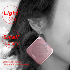 Rolton K400 Mini Audio Speaker Megaphone Voice Amplifier Support FM Radio TF MP3, K400