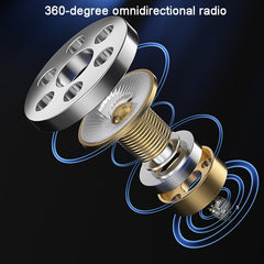 S17 Wireless 3 In 1 Lavalier MIC For Phone SLR Camera Loudspeaker ,Spec: