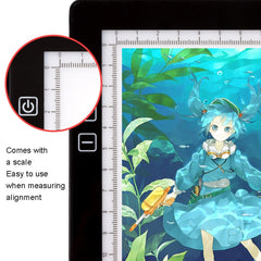 A4-D28B Rechargeable Copy Desk Drawing Board, With Charging Line, With Charging Line+US Plug Adapter, With Charging Line+UK Plug Adapter, With Charging Line+EU Plug Adapter, With Charging Line+AU Plug Adapter