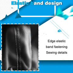 PVC Faux Leather Spare Wheel Cover Rear Tire Protector