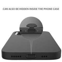 10pcs Mobile Phone Charging Port Silicone Anti-Dust Plug Back-adhesive Loss-proof Cover