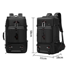 Multifunctional Large-capacity Waterproof Outdoor Mountaineering Backpack with USB Port