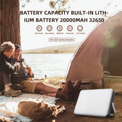 Outdoor Camping LED Light Waterproof USB Rechargeable Lighting