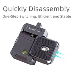 XILETU  PQ-38 Quick Release Plate Base Tripod Slider Mount Adapter, PQ-38 Quick Release Plate