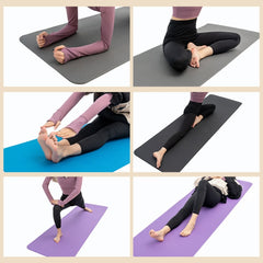 187 x 62.5 x 0.8cm NBR Yoga Mat Widened and Thickened Non-slip Dance Fitness Mat