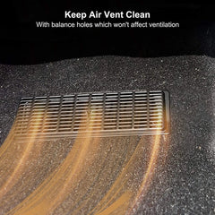 1pair Car Under-seat Vent Protection Cover Decoration Accessories