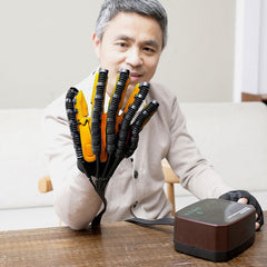 Intelligent Robotic Rehabilitation Glove Equipment, With US Plug Adapter
