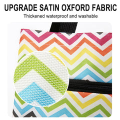 2 In 1 Oxford Cloth Shopping Bag Foldable Shopping Trolley Cart