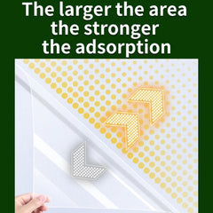 Latex Paint Wall Decoration Static Stickers Children Room Home Self-adhesive Wall Stickers Static Wall Protection Film, 45cmx5m