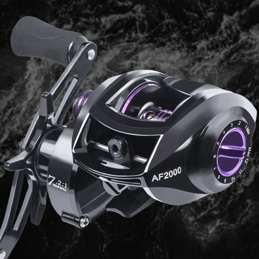 LINNHUE  AF2000 7:2:1 Speed Ratio Fishing Reel 8KG Max Drag Metal Spool, AF2000 Left, AF2000 Right