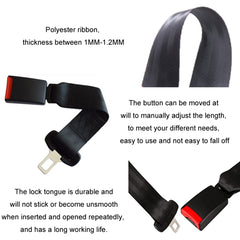 Car Maternity Child Seat Belt Extender, 12cm, 26cm, 80cm