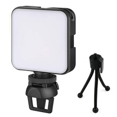 W64 64LEDs Video Conferencing Mobile Laptop Live Fill Light Photography Pocket Lamp, Clip Set, Clip+Tripod Set