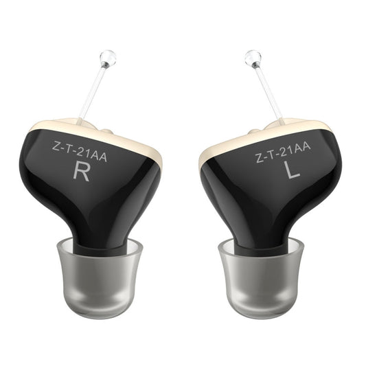 1pair Invisible In-Ear Hearing Aid Sound Amplifier For The Elderly And Hearing Impaired