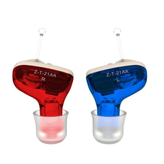 1pair Invisible In-Ear Hearing Aid Sound Amplifier For The Elderly And Hearing Impaired