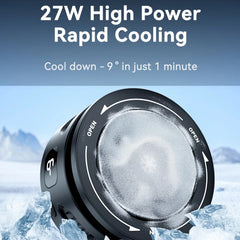 TELESIN Magnetic Phone Cooler Radiator For Live Streaming, With Wireless Charging, Without Wireless Charging