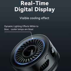 TELESIN Magnetic Phone Cooler Radiator For Live Streaming, With Wireless Charging, Without Wireless Charging