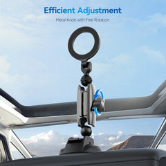 TELESIN Magnetic Suction Car Phone Mount 360 Degree Rotation Phone Holder, TELESIN Magnetic Holder