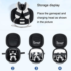 For Meta Quest 3S STARTRC GAMES Oxford Cloth Handheld Storage Bag