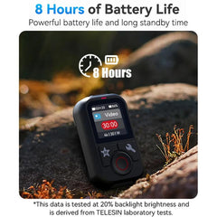 TELESIN T13 60m Sports Camera Wireless Bluetooth Remote Control For GoPro HERO13 Black /12 Black /11 Black /10 Black /9 Black /8 Black /Max