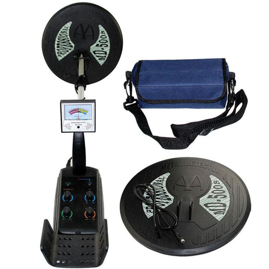 Goint MD-5008 Underground Metal Detector Handheld Dual Probe Plate Detector Gold Treasure Hunter, MD-5008