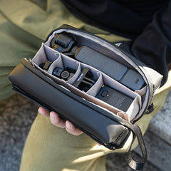 For DJI Osmo Pocket 3 Creator Combo TELESIN Universal Portable Storage Bag Carrying Case