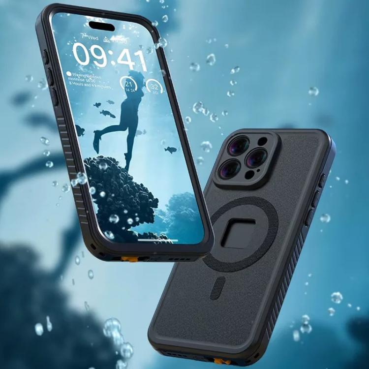 TELESIN IP68 Waterproof Case Submersible Touchscreen Phone Cover, For iPhone 16 Pro, For iPhone 16 Pro Max