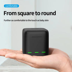 For GoPro HERO13 Black TELESIN 3 Slots Charging Case Compact Storage Box