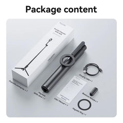 TELESIN 1.3m Magnetic Selfie Stick Tripod Phone Stand for Outdoor Vlog & Live Streaming with Bluetooth Remote
