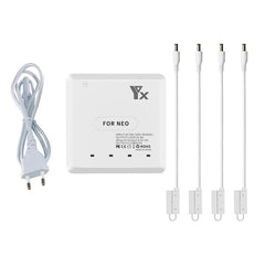For DJI Neo Drone YX 4-port Battery Charger Charging Hub