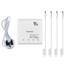 For DJI Neo Drone YX 4-port Battery Charger Charging Hub