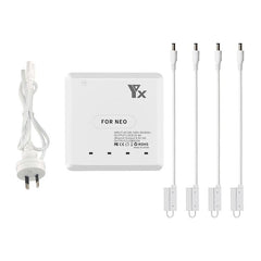For DJI Neo Drone YX 4-port Battery Charger Charging Hub