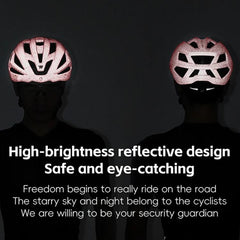WEST BIKING Reflective Night Riding Bike Helmet with Magnetic Visor Lightweight & Breathable Unisex Cycling Helmet