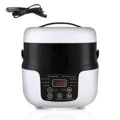 12V-24V 2L Car-Mounted Push-Button Rice Cooker