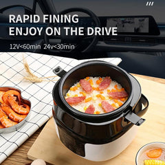12V-24V 2L Car-Mounted Push-Button Rice Cooker