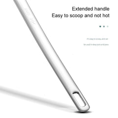 Stainless Steel Hot Pot Hanging Wall Spoon Creative Fishing Spoon Porridge Spoon, Soup Spoon, Colander