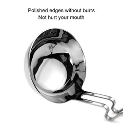 Stainless Steel Hot Pot Hanging Wall Spoon Creative Fishing Spoon Porridge Spoon, Soup Spoon, Colander