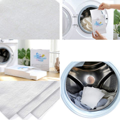 120 PCS / 5 Boxes Anti-cross-dye Color Absorption Film Clothes Shuffle Color Film