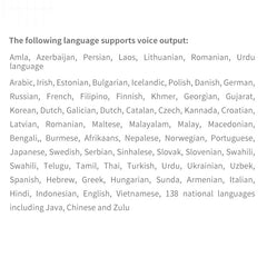 Z6 4G Version 3.1 inch Screen Smart Voice Translator for Business Travel 1GB+16GB Support 138 Languages Inter-Translation